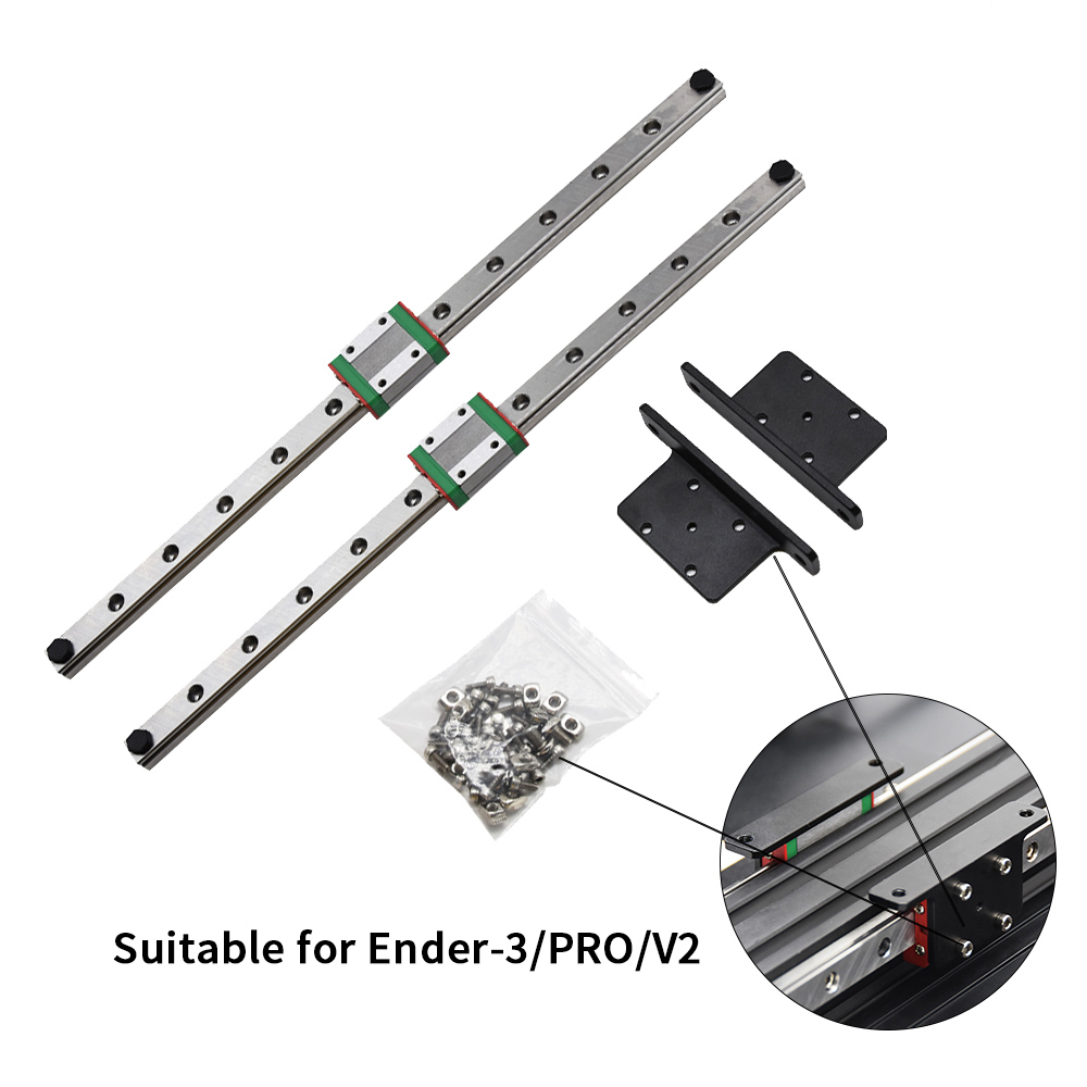 Ender3/V2PRO 듀얼 Y축 리니어 가이드 업그레 - Linear Rail Mgn12H Set 리뷰 및 가격