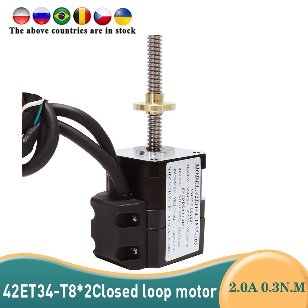 NEMA17 폐쇄 루프 스크류 모터 2A 0.3N.m  - Closed Loop Stepper Motor Nema 17 리뷰 및 가격